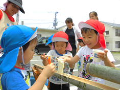 【写真】素麺流し